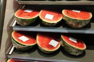 Hungarian melons have started to be sold at Auchan