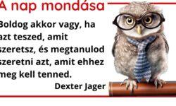 (HU) A nap mondása