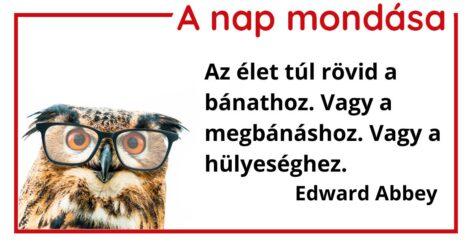 A nap mondása
