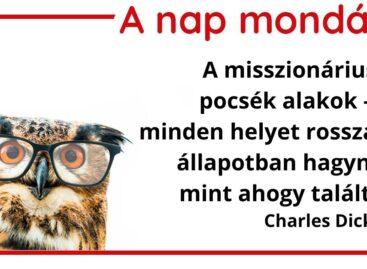 (HU) A nap mondása