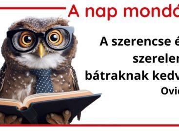 (HU) A nap mondása