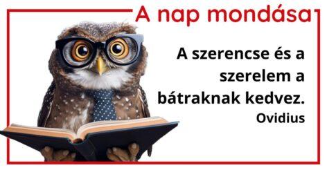 (HU) A nap mondása