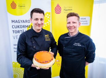 The first special prize winner of the children’s jury of Hungary’s Sugar-Free Cake has arrived
