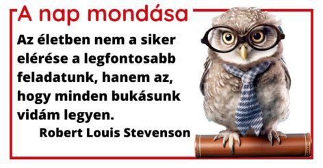 (HU) A nap mondása