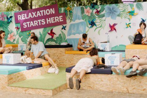 Diageo is also present on Sziget and encourages responsible drinking