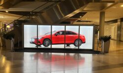 HOLOBOX debuted with a holographic car show at the Allee