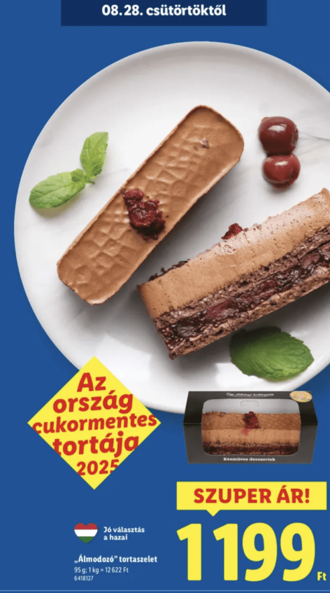Lidl versus pastry shops: the supermarket chain offers “Álmodózó” cheaper