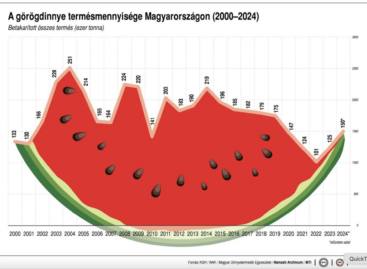 Tizenkilenc millió forintos bírság, 308 kilogram megsemmisített dinnye az NKFH ellenőrzésének eredménye