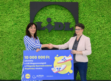 Lidl supports disadvantaged young people with 10 million forints