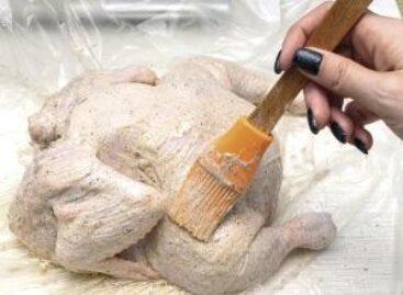 Cooked with mayonnaise