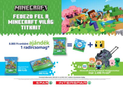 A Minecraft világa megelevenedik a SPAR áruházaiban