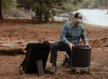 The campfire on the back – Video of the day