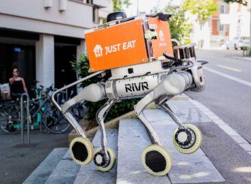 Robotokkal szállít ételt a Just Eat Takeaway