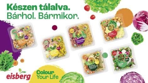 Vegán opcióval bővül ősszel az Eisberg komplex salátatál-kínálata