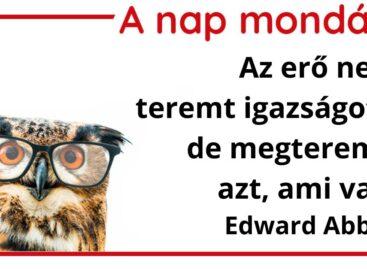 A nap mondása