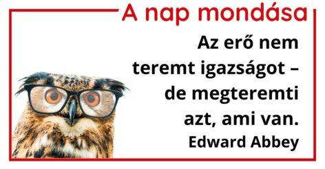 A nap mondása