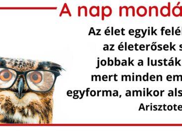 A nap mondása