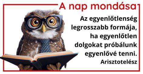 (HU) A nap mondása