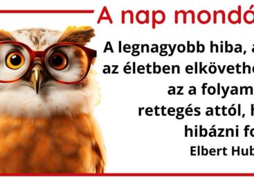 A nap mondása