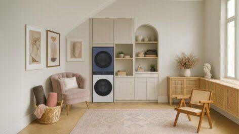 LG’s new washing machines come with a microplastic filter