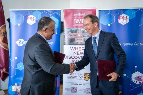 Együttműködési megállapodást kötött az Egis Gyógyszergyár Zrt. és a BME Gépészmérnöki Kara