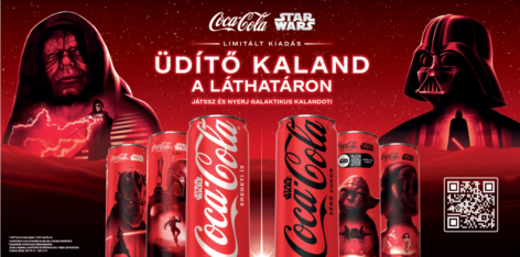 A Coca-Cola és a Star Wars egyesíti erejét és elhozza a galaxis legkedveltebb ikonjait