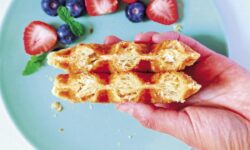 When croissant and waffle meet