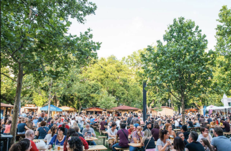 The Downtown Beer Festival has begun