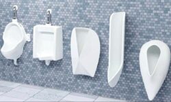 Fröccsenésmentes piszoár