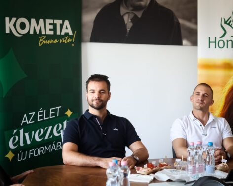Tibor Kapu tasted the space-travel-inspired Kometini