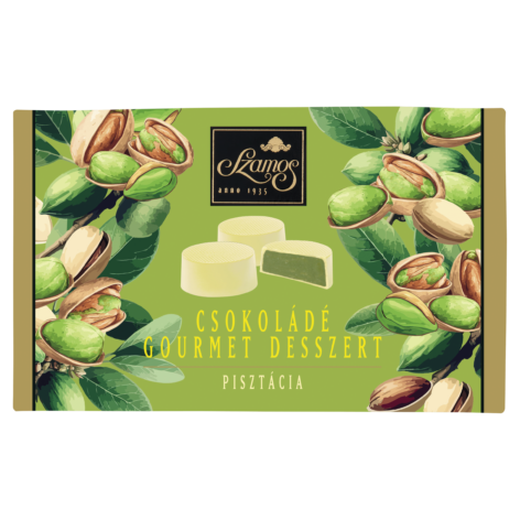 Szamos Chocolate Gourmet Dessert Pistachio, 132 g