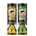 Pringles HOT in glowing packaging for Halloween