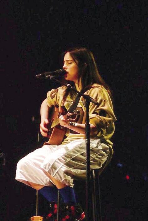 Only vegan food was available at Billie Eilish’s Manchester concerts