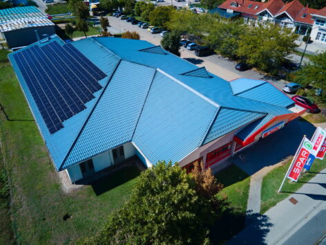 Solar energy is increasingly important in retail – more SPAR stores are powered by solar panels