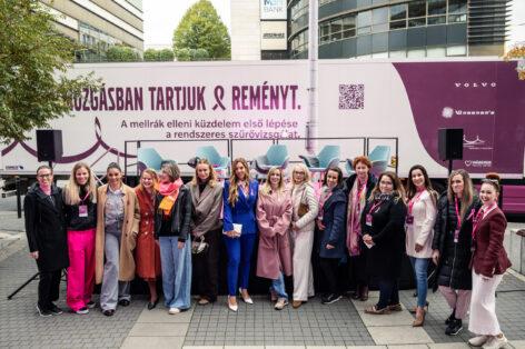 Pink trucks and contemporary artists and influencers set hope in motion