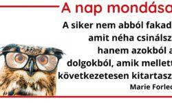 A nap mondása