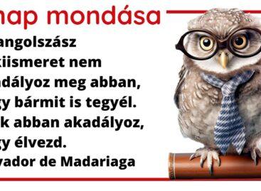 (HU) A nap mondása