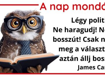 (HU) A nap mondása