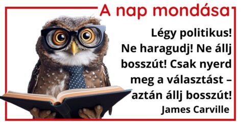 (HU) A nap mondása