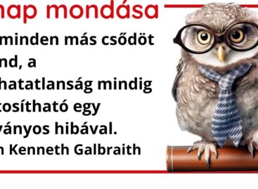(HU) A nap mondása