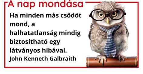 (HU) A nap mondása