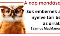 A nap mondása