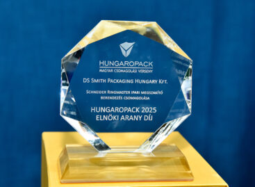 Hatszoros Hungaropack-díjas lett a DS Smith – új szintre emeli a fenntartható csomagolás innovációját