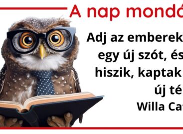 (HU) A nap mondása