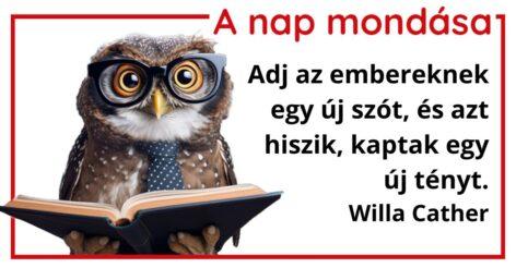 (HU) A nap mondása