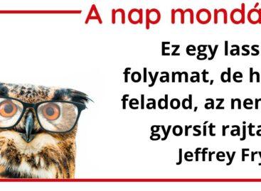 (HU) A nap mondása