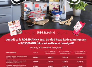 Vár a Rossmann Ízkuckó – 12 héten át tartó finom meglepetések a hűséges vásárlóknak