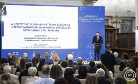 Nagy Márton: a fogyasztóvédelem a kormány számára kiemelt prioritás