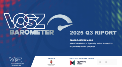 Cautious optimism among Hungarian SMEs – the third quarter report of the VOSZ Barometer 2025 has been published