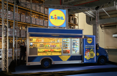 Október 17-én indul a Lidl első mozgóboltja Magyarországon